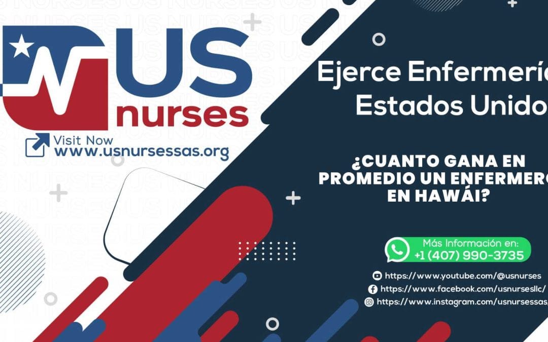 El salario promedio de una enfermera en Hawái ¿Cuánto puedes ganar?