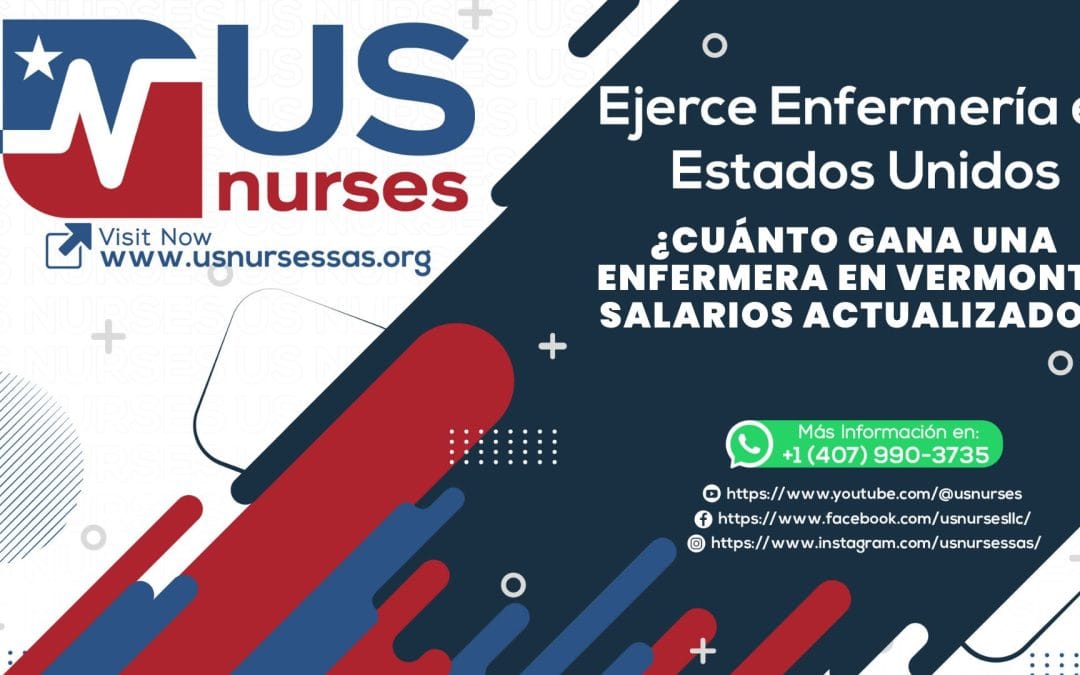 ¿Cuánto gana una enfermera en Vermont? Salarios actualizados