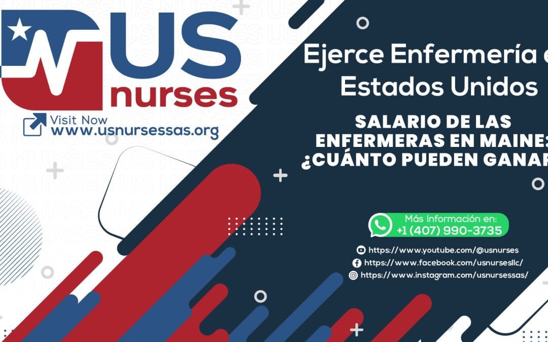 ¿Cuánto gana una enfermera en Maine? Salario 2025