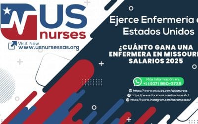 ¿Cuánto gana una enfermera en Missouri? Salarios 2025
