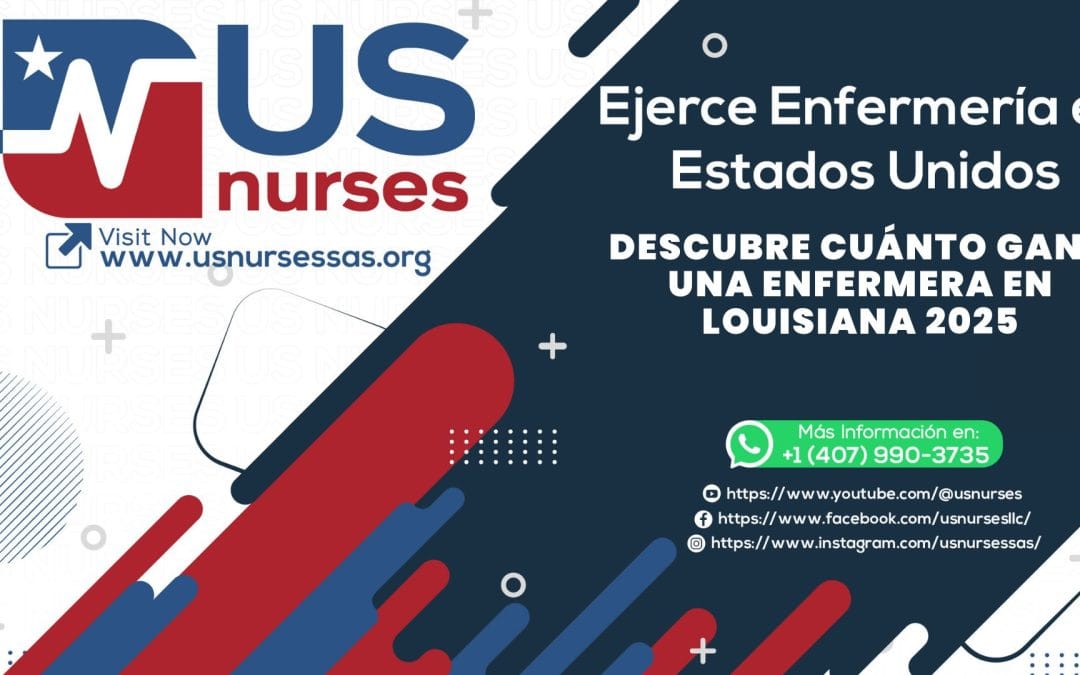 Descubre cuánto gana una enfermera en Louisiana 2025
