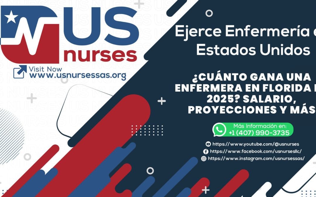 ¿Cuánto gana una enfermera en Florida en 2025?