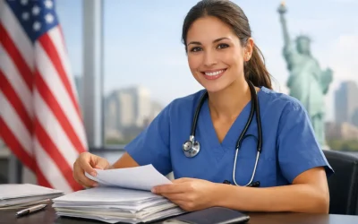Documentos para trabajar de enfermera en USA