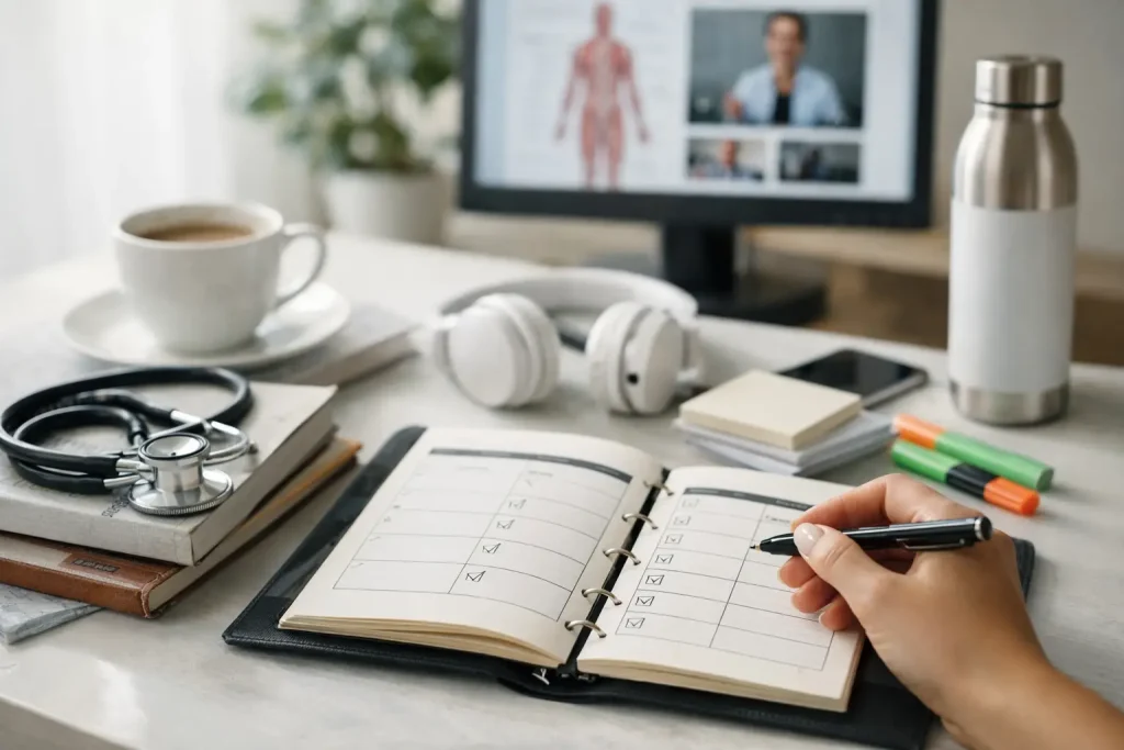 Plan de estudio NCLEX semanal que sí funciona