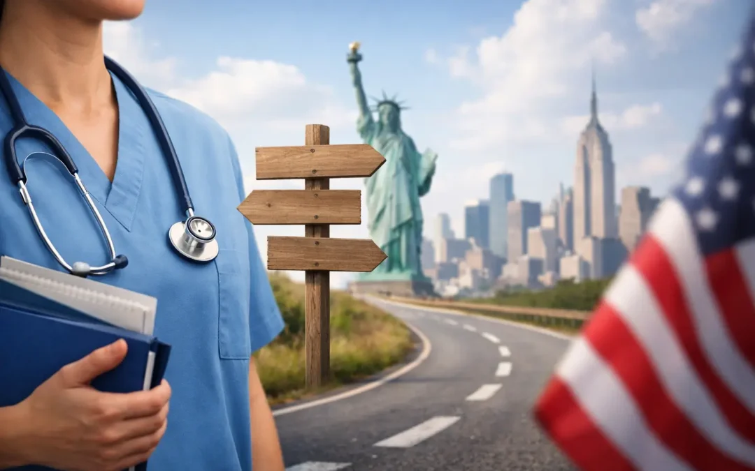 Ruta completa enfermería USA paso a paso