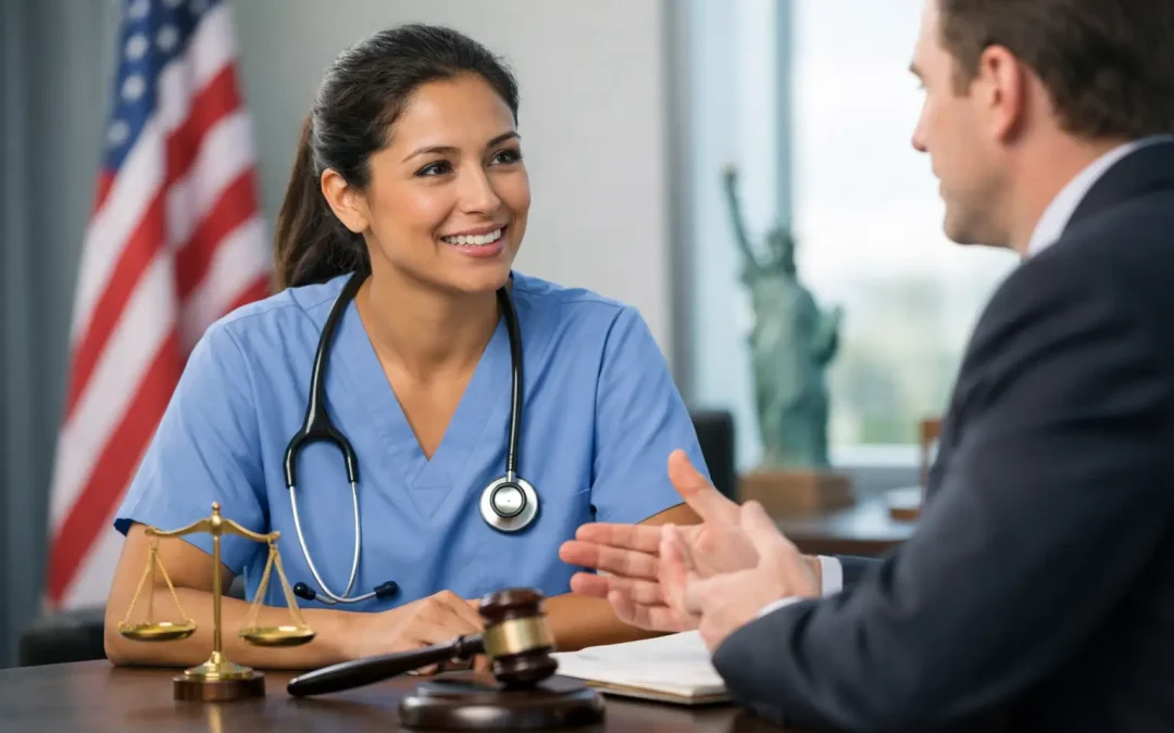 Trabajo legal enfermeras Estados Unidos