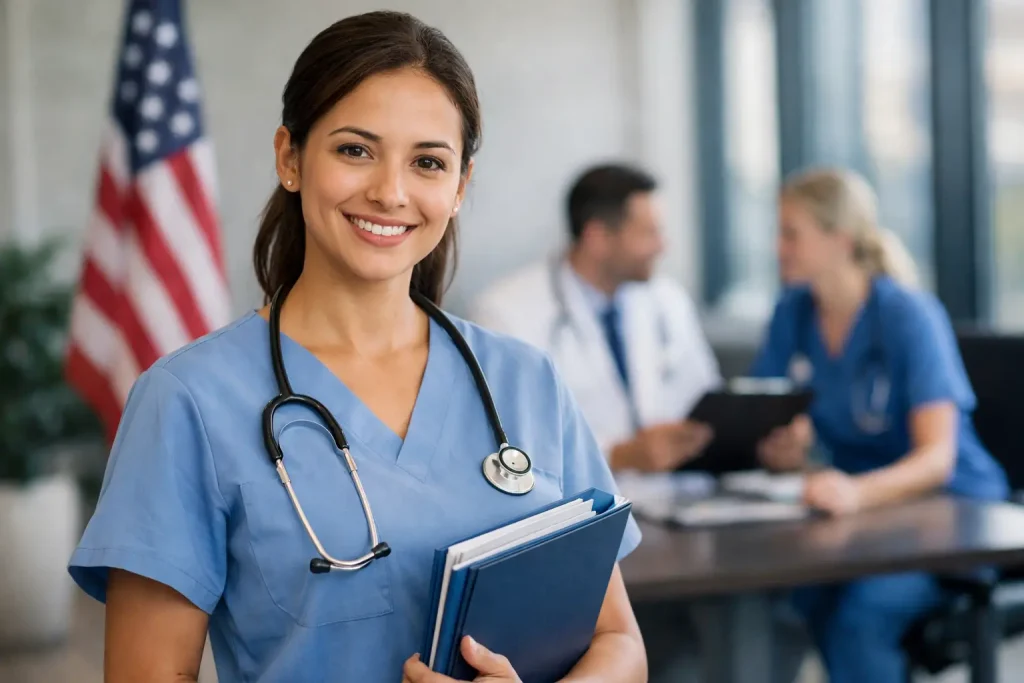 Certificación enfermería USA: pasos reales