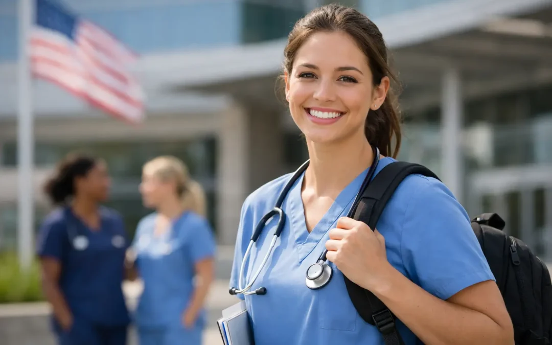 Guía primer empleo enfermera USA paso a paso