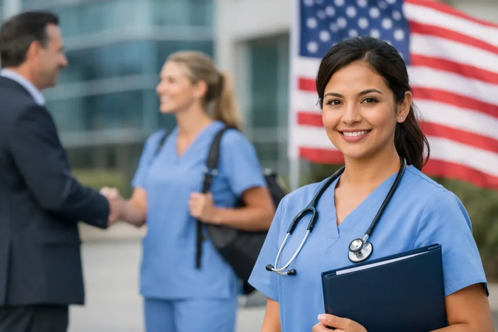 Proceso de placement para enfermeras en Estados Unidos