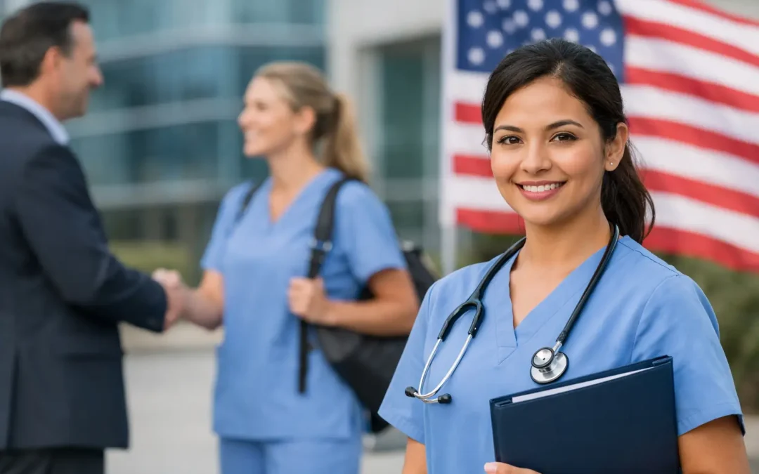 Proceso de placement para enfermeras en Estados Unidos