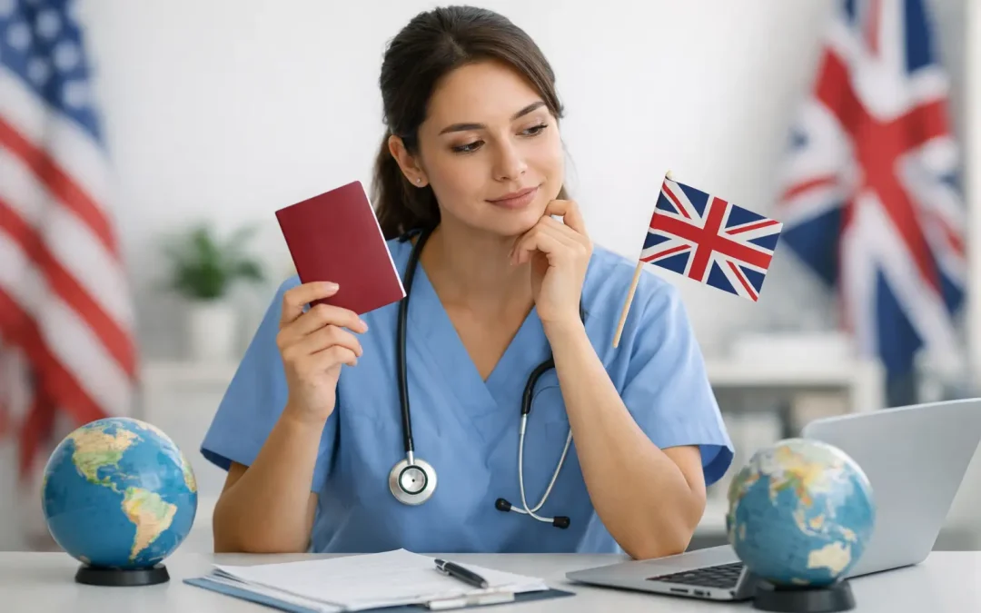 TOEFL vs IELTS para enfermeras: cuál elegir