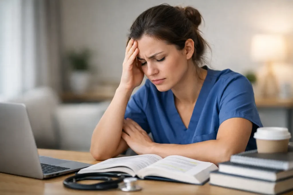 Cómo manejar la ansiedad del NCLEX sin bloquearte