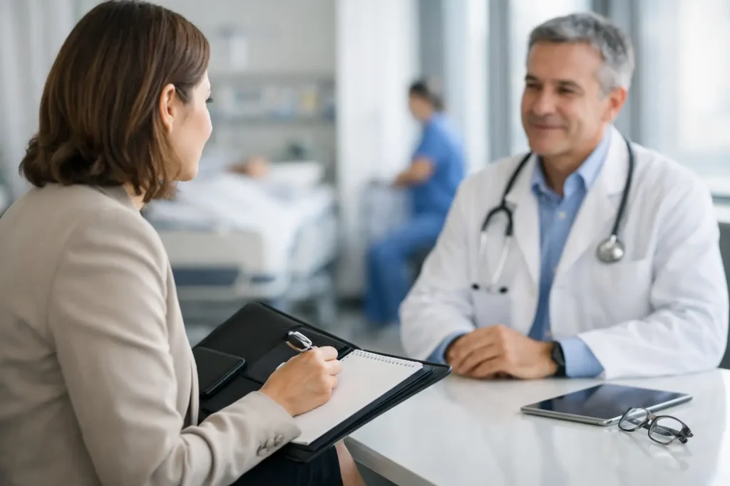 Cómo preparar una entrevista hospitalaria