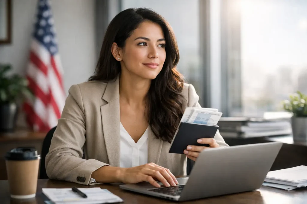 ¿Puedo trabajar mientras proceso mi visa?