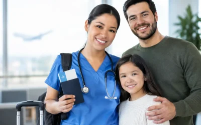 Cómo obtener visa familiar como enfermera