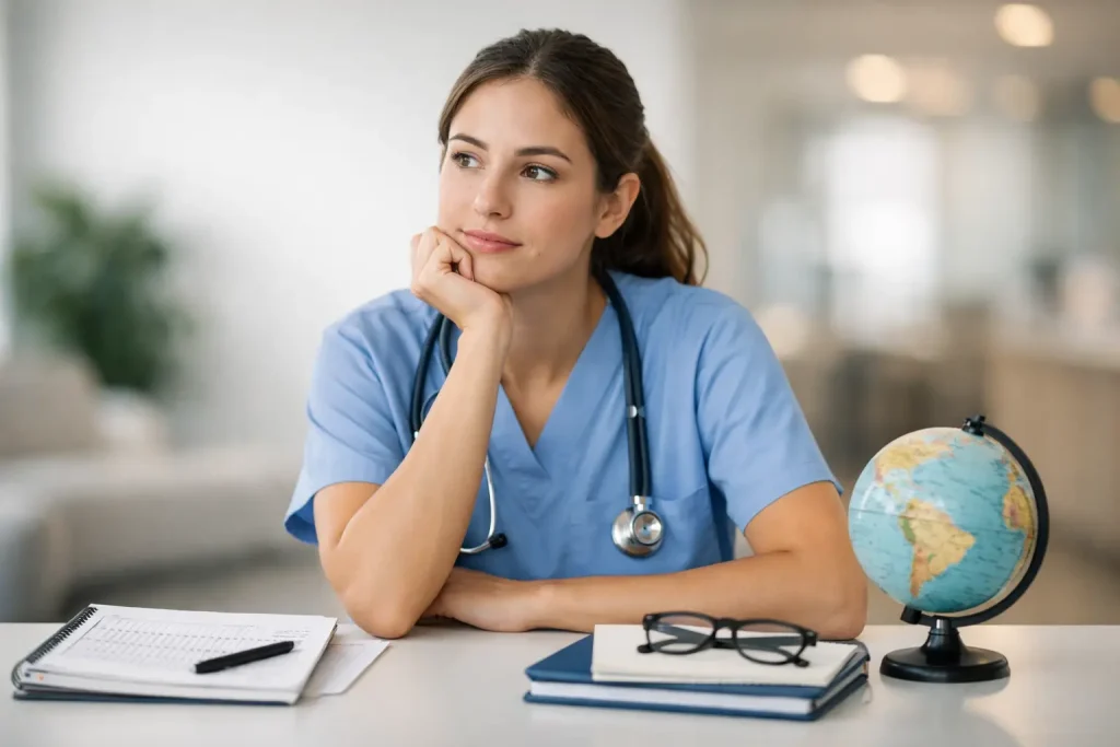 NCLEX u OET para enfermeras: cuál necesitas