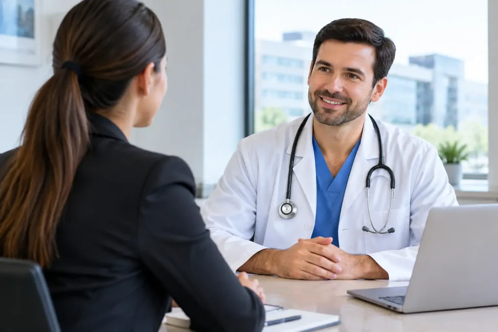 Cómo preparar una entrevista en hospital estadounidense